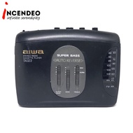 Retro AIWA Super Bass Portable Radio Cassette Tape Player HS-TA323