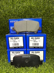 ผ้าเบรคakebonoรถตู้Commuter all new(หลัง)AN846JAPAN