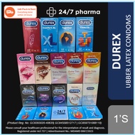 (1 Piece) Durex Extra Safe Condoms Condom Kondom Lelaki 安全套 避孕套 Love Sex Sensitive Chocolate