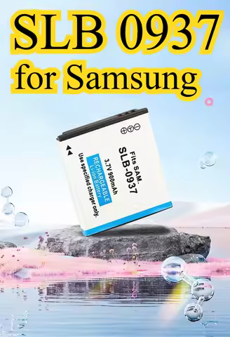 SLB-0937 Battery 900mAh for Samsung PL10 ST10 NV33 L730 L830 I8 DV150F ES70 ES75 Digital Camera Batt
