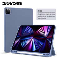 เคส DANYCASE ป้องกันพร้อมที่วางปากกาสำหรับ iPad mini 7 A17Pro 2024 Air 11" 13" M2 Pro 11 13 M4 2024 