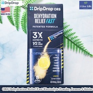 อิเล็กโทรไลต์ แบบผง เกลือแร่ ORS Dehydration Relief Fast Electrolyte Powder 8 or 32 Sticks - DripDro