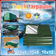 【Buy 1 🎁Get 1🎁】Truck tarpaulin 10x6m 10x8m 10x12m Protective Tarp Pasar malam penutup Tarpaulin heav