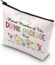 WCGXKO Funny Drinking Cruise Gift Cruise Themed Gift Vacation Gift Proud Member Of The Drink Package