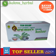 Obat Asam Urat Teh Celup Daun Sirsak kulit Manggis Plus Daun Kelor Herbal 3 in 1 Garci Max