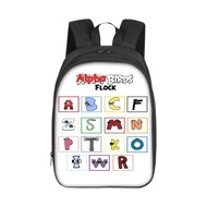 Alphabet Lore Beg sekolah Kindergarten School Bag Kids Backpack 14inch can customize