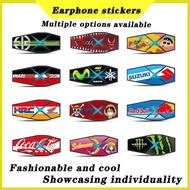 For ASMAX F1 Motorcycle Helmet Bluetooth Earphone F1 PRO Protective Case Waterproof Fun 3M Sticker