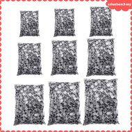 [SzluzhenbcMY] Self-Adhesive Googly Eyes Wiggle Eyes Movable Black Plastic Doll Eyes for Doll Making