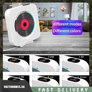 [cozyroomss.sg] Wall Mounted Bluetooth-compatible Stereo Speaker Portable CD Multimedia Player