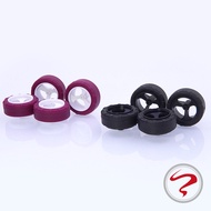 [2605 Countryside] Homemade Tamiya Four-wheel Drive Accessories Trail Etc. Wide Seepage Carbon Wheel