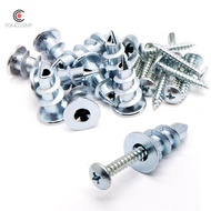 30Piece Zinc Self-Drilling Drywall/Hollow-Wall Anchor Kit with Screws Silver Drywall Screws