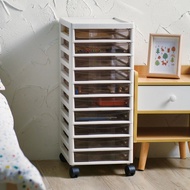 日本JEJ ASTAGE Aplos 日製辦公移動式A4文件收納櫃-10小抽