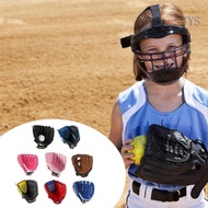 YYS PU Leather Fielding Glove Left Hand Baseball Practice Glove Comfortable Batting Gloves Practice 
