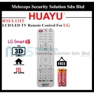HUAYU LCD/LED TV Remote Control 3D MY-APPS Replacement For LG (RM-L1315)
