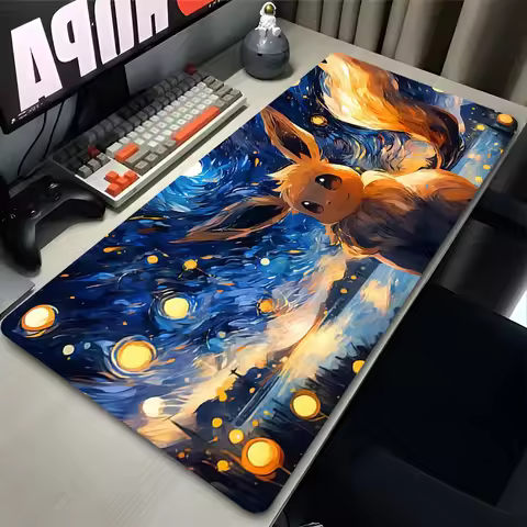 Mouse Pad Gaming Pokemon Pikachu Gengar rug XXL Dywan Gamer Keyboard Desk Mat Table Carpet Mousepad 