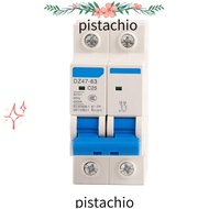 PISTACHIO Circuit Breaker, 2P 400V AC DZ47-63 2P Circuit Breaker, Durable 25A/40A/50A/63A Miniature 
