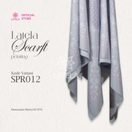 Latela Scraft - Hijab Motif Lasercut Voal Premium hijab segiempat motif modern dan elegan Lembut Mew