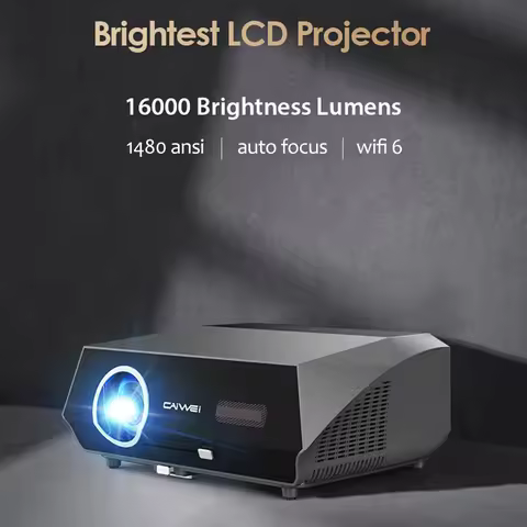4K Beam Projectors for Movie Auto Focus Correction Smart Android Wifi 1080P Full HD Home Theater Pro