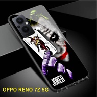 OPPO RENO 7 Z - SoftCase Glass Kaca - [ A23 ] - Pelindung Handphone Hp OPPO RENO 7 Z - Casing Hp OPP