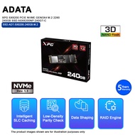 ADATA XPG SX8200 PCIE NVME GEN3X4 M.2 2280 240GB SSD ASX8200NP-240GT-C