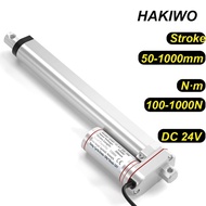 2024 Linear Actuator 24V Customizable 50mm 100mm 300mm 600mm 800mm 1000mm Stroke 700N Linear Drive E