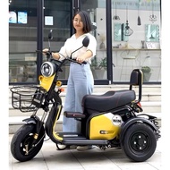 ★S3★ Ebike Tricycle 100% SIAP PASANG Electric Tricycle Adult 3 Seats EBike Electric scooter 3 wheels