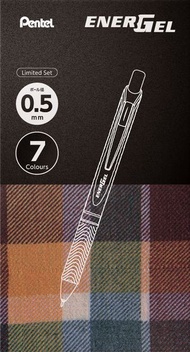 Pentel - ENERGEL 啫喱筆 0.5mm 7色限量套裝