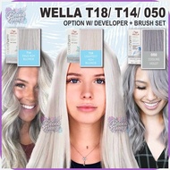 Wella-a!Toner&SI}T18#N]/.G]T14.b]/.H]050.V]Lightest.a]Ash Blonde , Lightest Pale Blonde , Cooling V