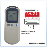 ACSON AIR-CONDITIONER REMOTE CONTROL ACS-01 ACSON REPLACEMENT