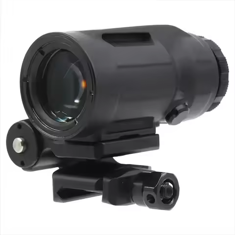 NEW Hunting J*L*E*5 5x24mm 5x Magnifier W/ QR Mount Rifle Scope Red Dot Sight Spotting Scope for Rif