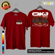 RYNEZ - Kaos Onthel Streetwear Modern Classic - Hobi Besi Tua - Sepeda Kebo - Jengki - Lanang Wedok