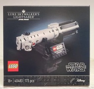 (預約後現時點交收) 全新未開 LEGO 40483 Star Wars Luke Skywalker's Lightsaber 星球大戰 天行者 光劍 (外盒有中國代理貼紙)