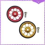 [lszdy] for Folding Bike 61mm Rolling Wheel for Transport Walking Pushing