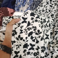 KATUN Cotton linen fabric - latest cotton linen fabric - garment cotton linen fabric - floral patter