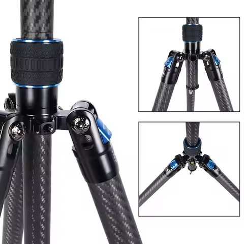 Sirui AT-125+AT-10 Super Lighweight Carbon Fiber Tripod Traveler X, max load 5kg