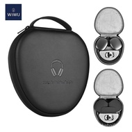 WiWU Protective Smart Case for Airpods Max with Auto-sleep Waterproof Hardshell Bag for Airpods Max Portable Carrying Case QSHQ