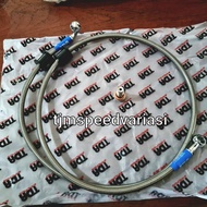Front Brake Hose TDR Xmax250 Silver (from ABS module to front caliper)
