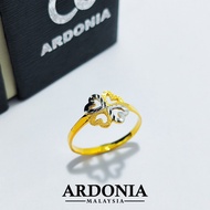 ARDONIA Cincin Lucky Charm Emas 375 (9K Gold / 375 Gold)