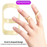 Beautylife| Finger Fixed Splint Finger Cuff Joint Stabilizer Protection Bending Adjustable Finger Splint Bracket Protector N6Q1