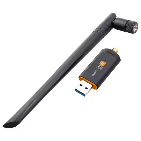 USB 3.0 1300Mbps Wifi Lan Adapter with Antenna 2.4G and 5G Band RTL8812BU Wireless-AC Wlan Dual Band