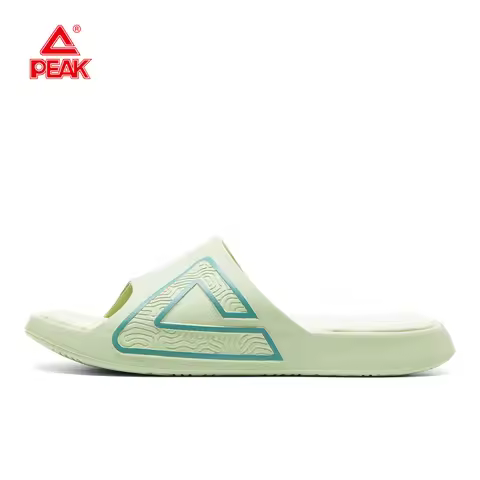 PEAK TAICHI Sport Slippers Men's Breathable Slides for Gym Beach Pool Quick-Dry Comfortable