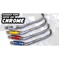 GL EXHAUST OPEN WAVE EX5 KRISS 100 110 LC135 4S 125 class SRL 115 LAGENDA DREAM CT100 BONUS DASH DEM