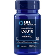 Life Extension, Super Ubiquinol CoQ10 100 mg, PQQ 10 mg, 30 Softgels