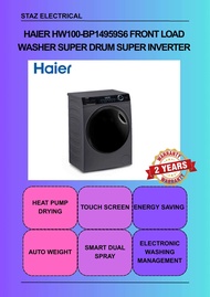Haier HW100-BP14959S6 Front Load  Washer Super Drum Super Inverter