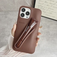 Rhode | Hot Brand Lemontini Phone  Case for IPhone 11 12 13 14 15 16 Pro Max Plus 17 Air Makeup Lip 