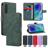 Ốp điện thoại cho Samsung mới Galaxy M55 M15 M62 ví da từ nắp gập có khe cắm thẻ vỏ