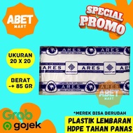 Heat-Resistant HDPE Plastic Sheet 20 x 20 cm 1 Pack - Box Resistant