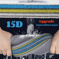 15D Aquarium Filter Sponge Foam High Density Thicken No Glue Biochemical Cotton 15 Layer Fish Tank F