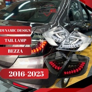 Perodua Bezza 2016-2025 V3 Dynamic Led Tail Lamp Taillamp Taillight Light Running Signal Smoke Albin