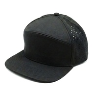 XL 7 Panel Athletic Mesh Black Snapback Cap Baseball Cap Snapback Cap